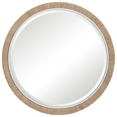 Carbet Round Mirror, 40"W x 2"D x 40"H