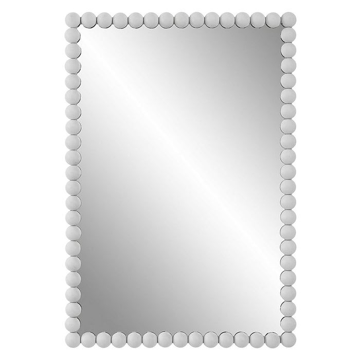 Serna Vanity Mirror, White, 21"W X 30"H