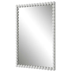 Serna Vanity Mirror, White, 21"W X 30"H