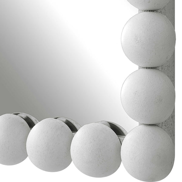 Serna Vanity Mirror, White, 21"W X 30"H