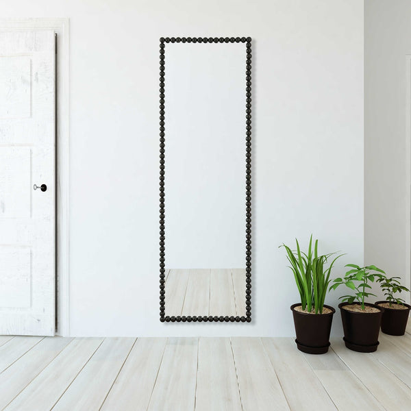 Serna Tall Mirror, Black, 23"W x 72"H