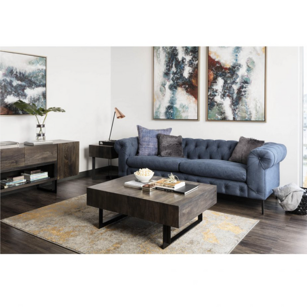 Whitecaps Wall Décor w/ Frame, W:55" x D:2.5" x H:36"