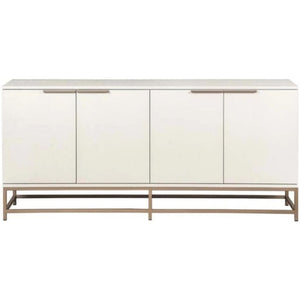 Rebel Sideboard  Large, Champagne Gold/Cream