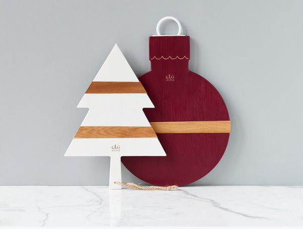 Merlot Mod Ornament Charcuterie Board, Small