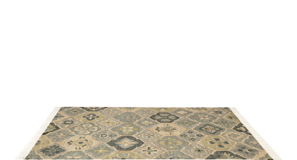 Pali Woven Jute Rug, Evergreen
