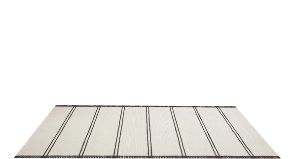 Logan- 02, MH White / Mocha, Magnolia Home by Joanna Gaines × Loloi