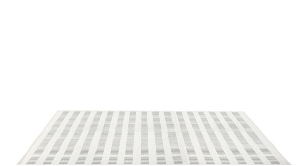 Brooke Handwoven Rug, Light Grey