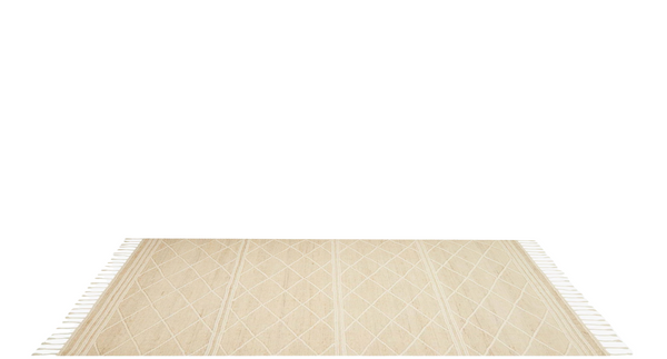 Cora - 01, Ivory / White, Magnolia Home by Joanna Gaines × Loloi