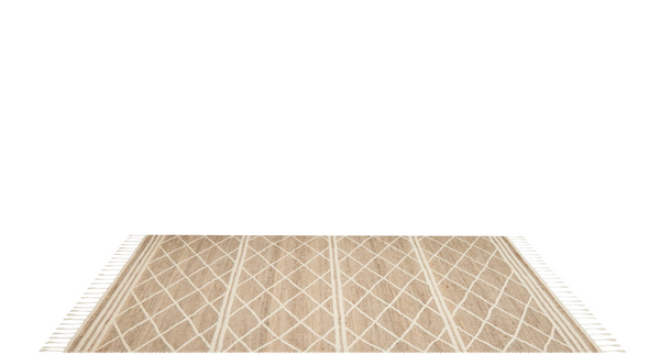 Cora-01, Blush / White, Magnolia Home by Joanna Gaines × Loloi