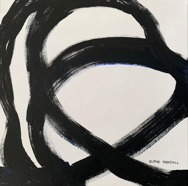 Black & White-Small, 20"L x 20"W