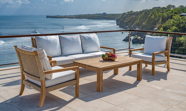 Hudson Sofa, Natural Cord/Canvas