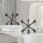 Harlan Objects Black Nickel, Set of 2