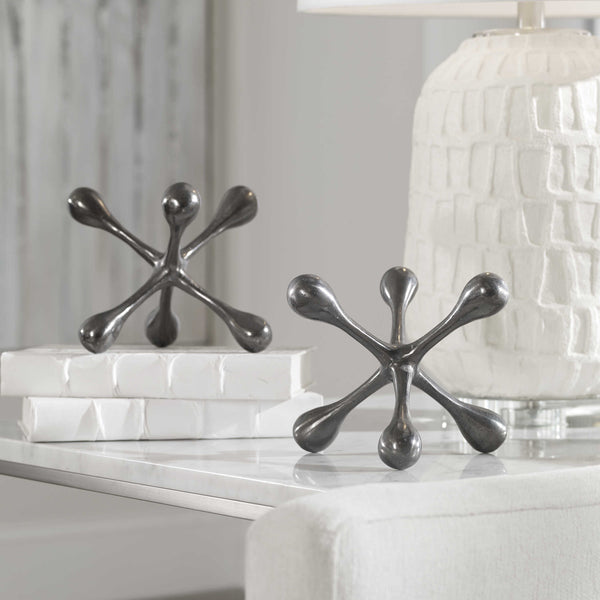 Harlan Objects Black Nickel, Set of 2
