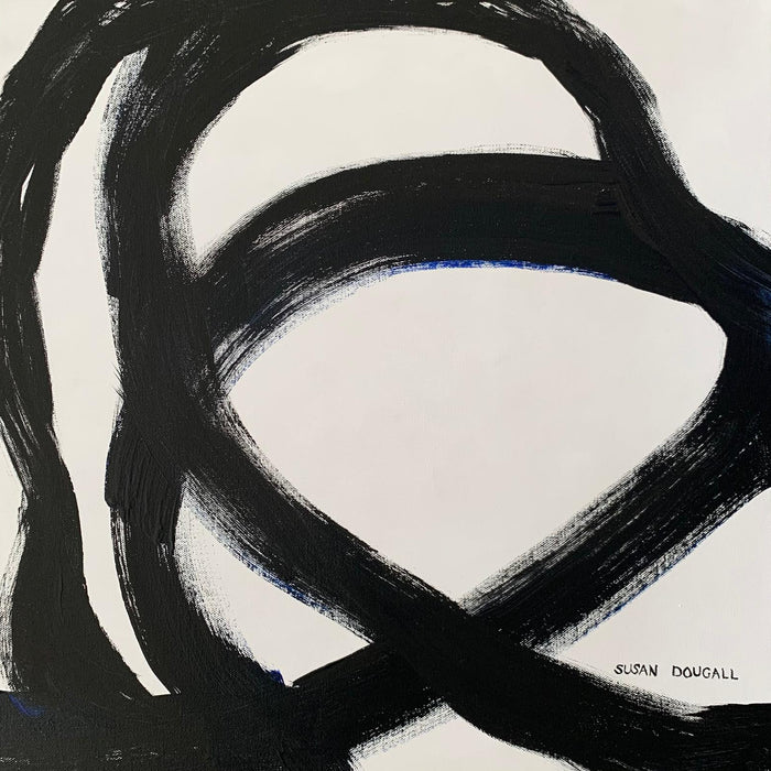 Black & White-Small, 20"L x 20"W