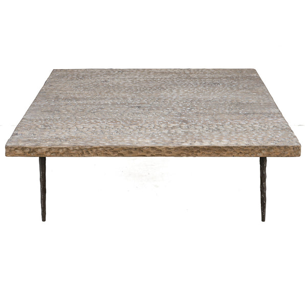 Demi Lune Coffee Table, 48"L x 48"W x 17"H