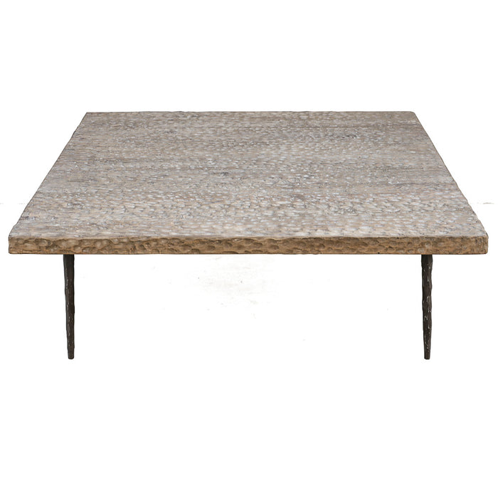 Demi Lune Coffee Table, 48"L x 48"W x 17"H