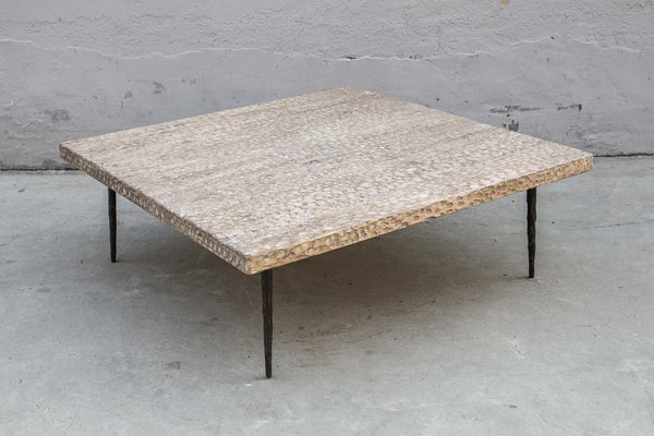 Demi Lune Coffee Table, 48"L x 48"W x 17"H