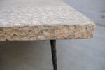 Demi Lune Coffee Table, 48"L x 48"W x 17"H