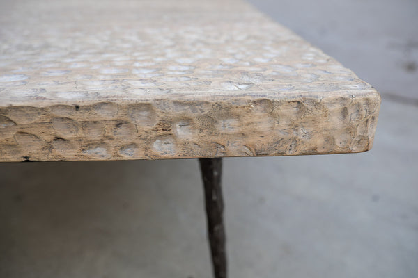 Demi Lune Coffee Table, 48"L x 48"W x 17"H
