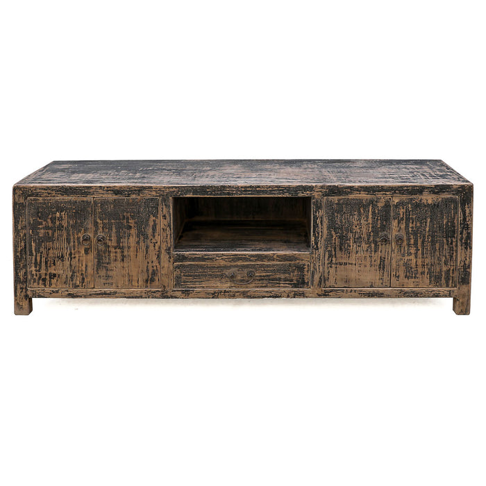 Reclaimed Media Console, 71"L x 18"D x 24"H