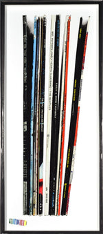 Vintage Albums II, 21.5" x 51.5"