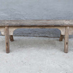Antique elm bench from Shandong, China
