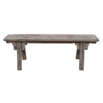 Antique elm bench from Shandong, China