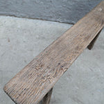 Antique elm bench from Shandong, China