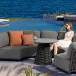 Hug Arc Corner Sofa with Optional Canopy