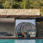 Hug Arc Corner Sofa with Optional Canopy