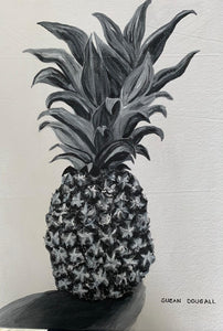 Pineapple, 16"L x 23"W