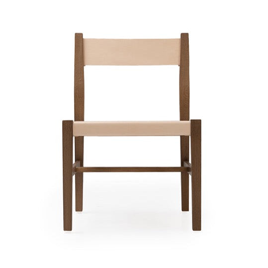 Kent Side Chair, Shiitake/Natural