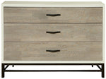 Spencer Dresser - Gray, 56"W x 18"D x 35"H