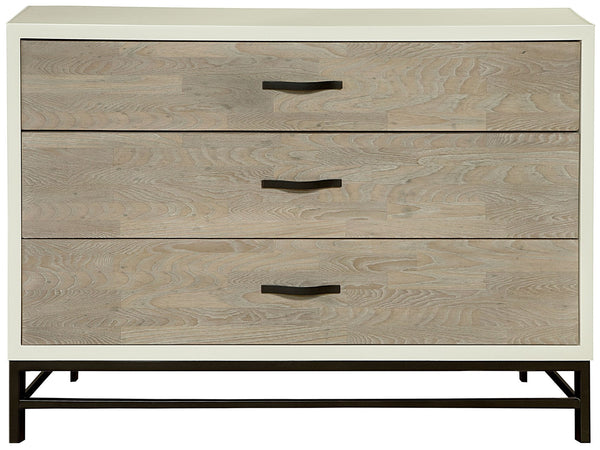 Spencer Dresser - Gray, 56"W x 18"D x 35"H
