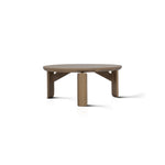 Mesa 32" Round Coffee Table, Shiitake