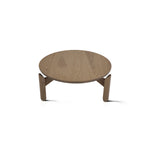 Mesa 32" Round Coffee Table, Shiitake