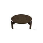 Mesa 32" Round Coffee Table, Ebony