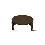 Mesa 32" Round Coffee Table, Ebony