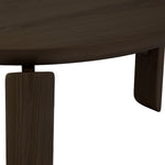 Mesa 32" Round Coffee Table, Ebony