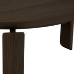 Mesa 32" Round Coffee Table, Ebony