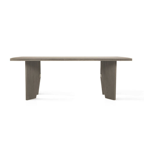 Cove 82" Outer Live Edge Table, Fawn