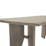 Cove 82" Outer Live Edge Table, Fawn