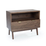 Napa 30" Nightstand, Shiitake