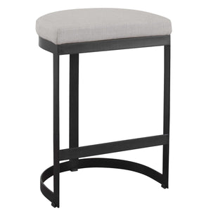 Ivanna Counter Stool, Black