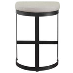 Ivanna Counter Stool, Black