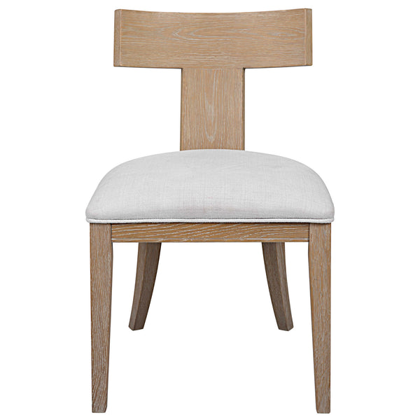 Idris Armless Chair, Natural