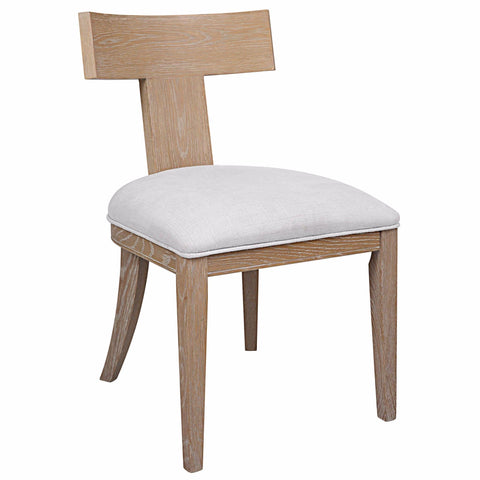 Idris Armless Chair, Natural