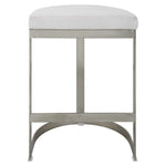 Ivanna Counter Stool, Silver