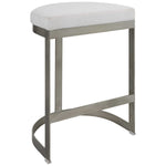 Ivanna Counter Stool, Silver