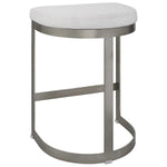 Ivanna Counter Stool, Silver